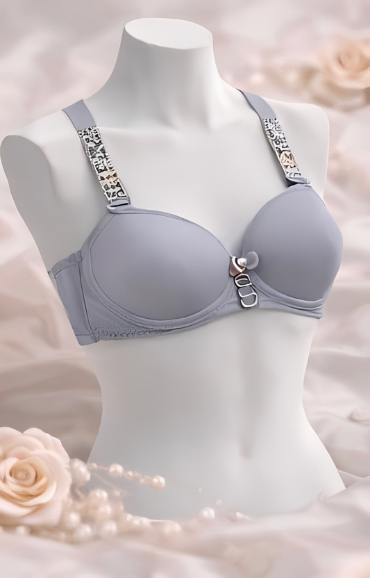 DMORA Fancy Bra Value Pack of 3 – Premium Padded Everyday Comfort Bras for Women
