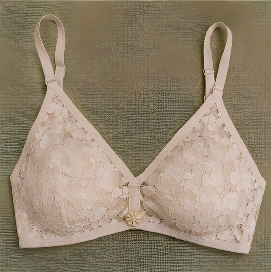 DMORA Floral Lace Comfort Bra