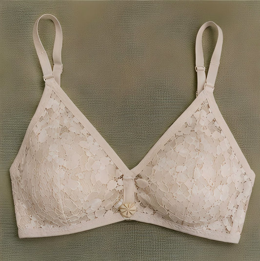 DMORA Floral Lace Comfort Bra - My Store 5