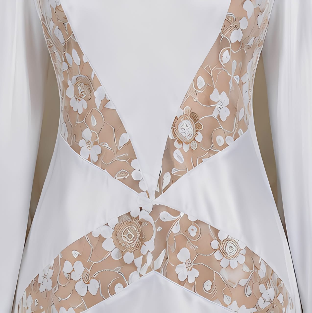 DMORA Royal Satin Lace Nightwear Set - My Store 5