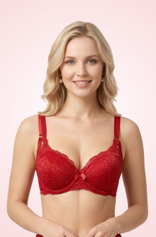 DMORA Elegant Lace Comfort Bra