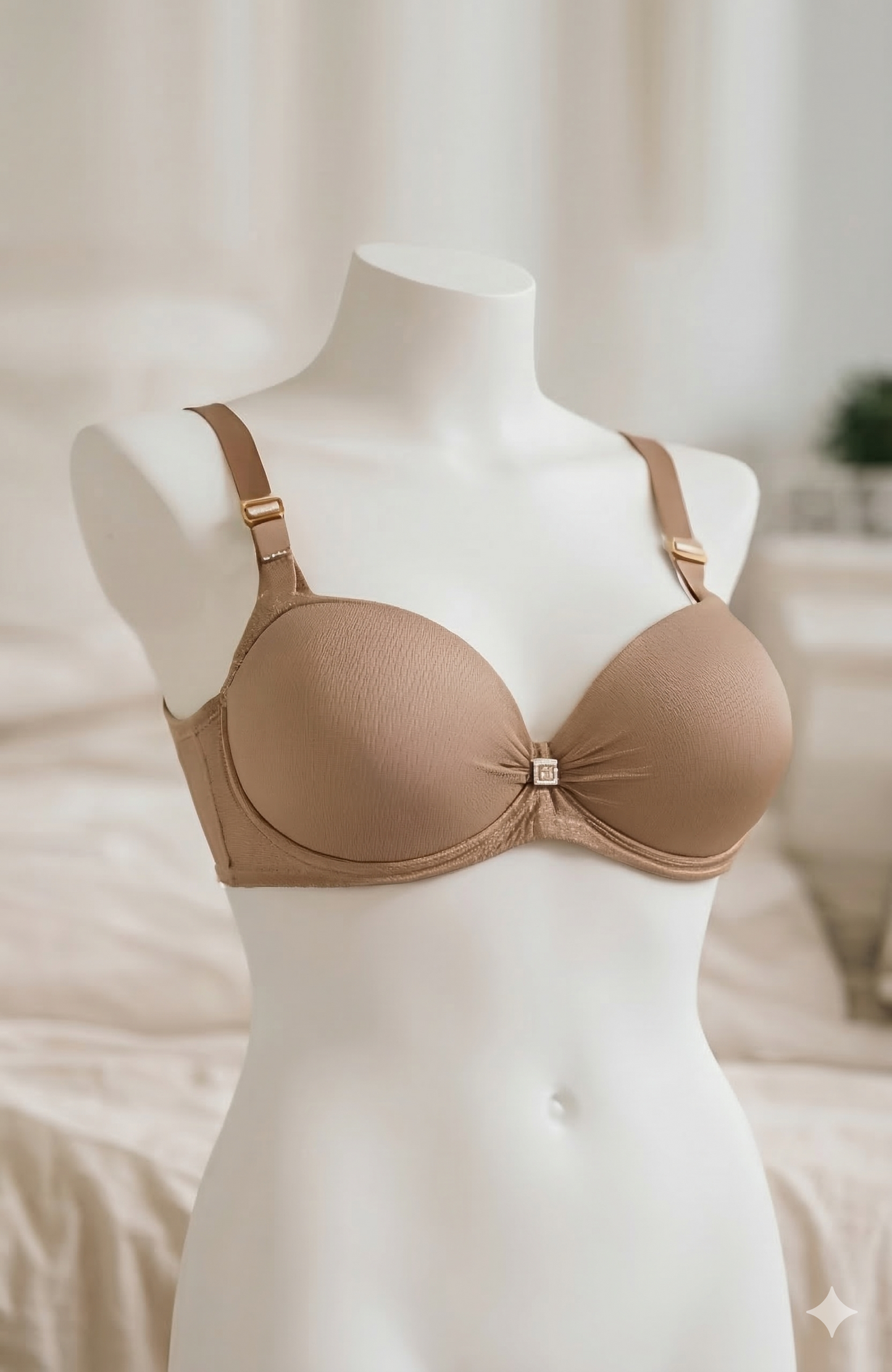 DMORA Ribbed Sculpt Padded Bra