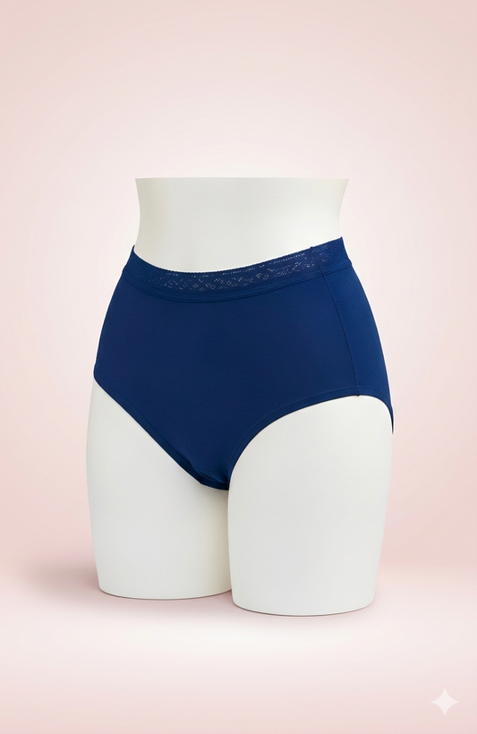 DMORA Soft Lace High-Waist Panty