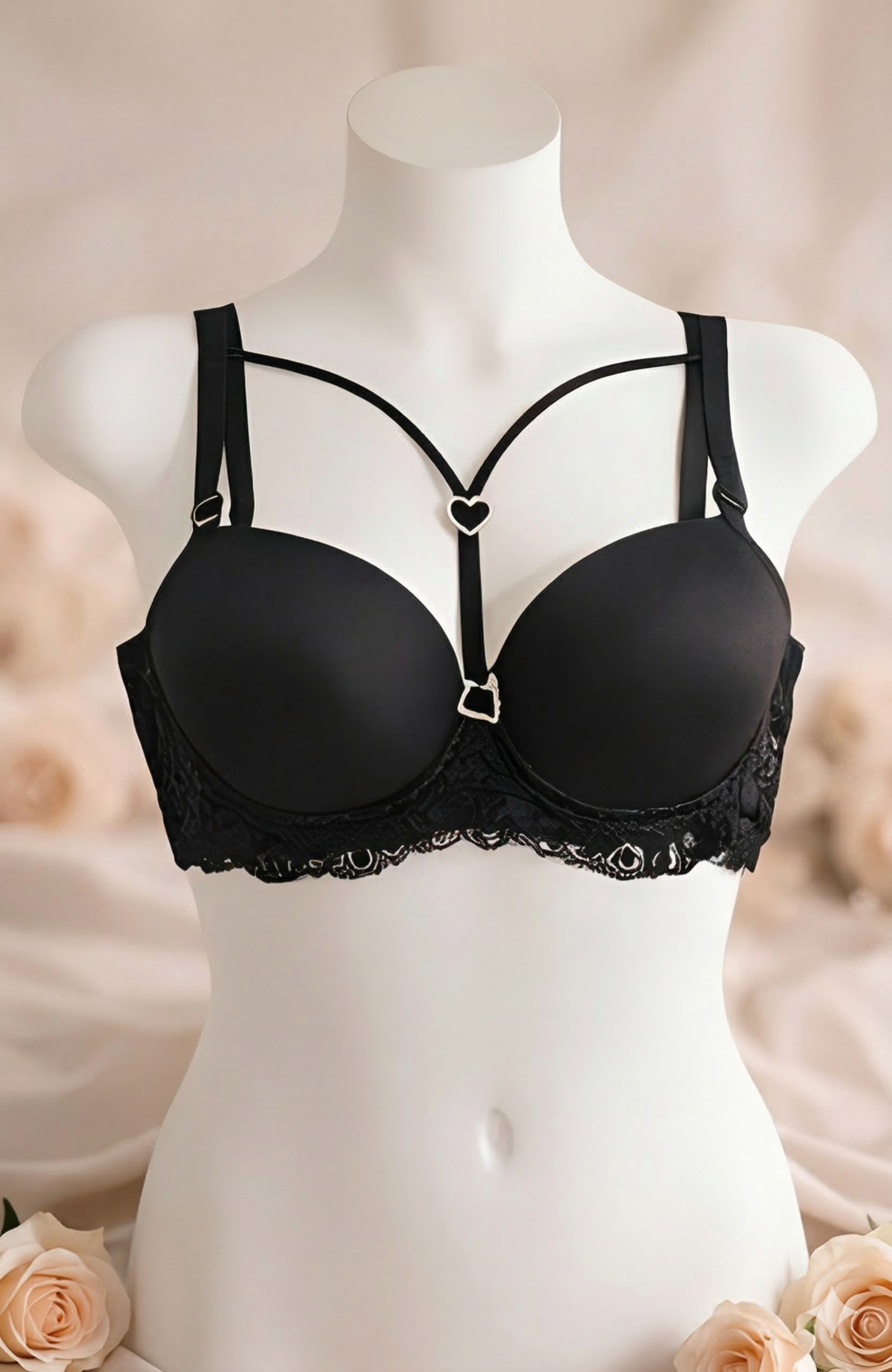 DMORA Heartline Lace Lingerie Set
