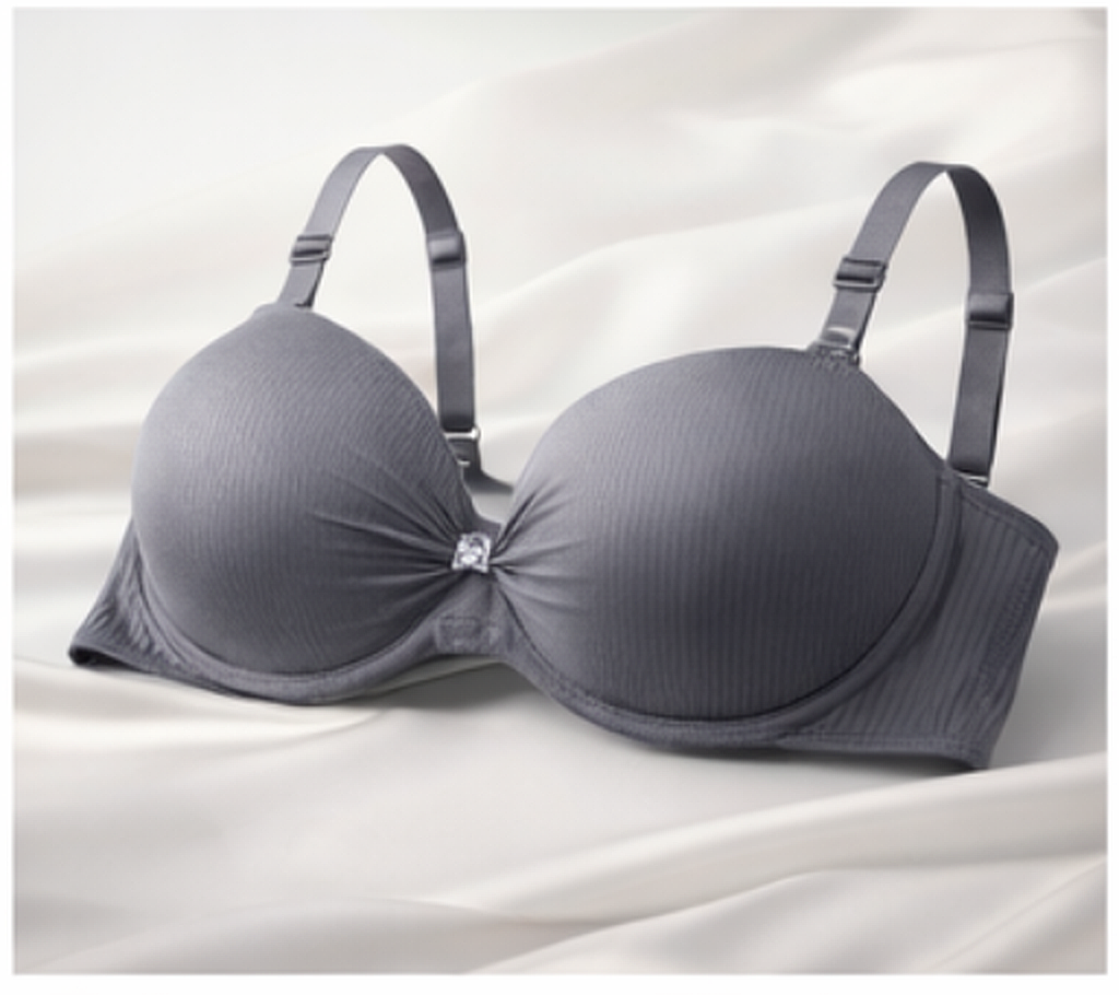 DMORA Ribbed Sculpt Padded Bra
