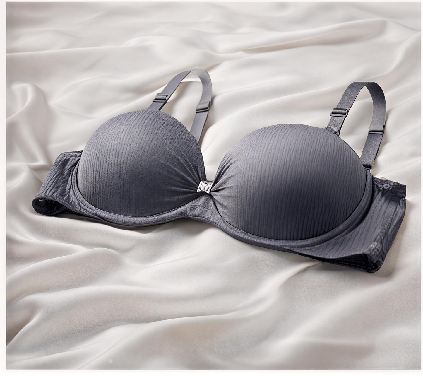 DMORA Ribbed Sculpt Padded Bra