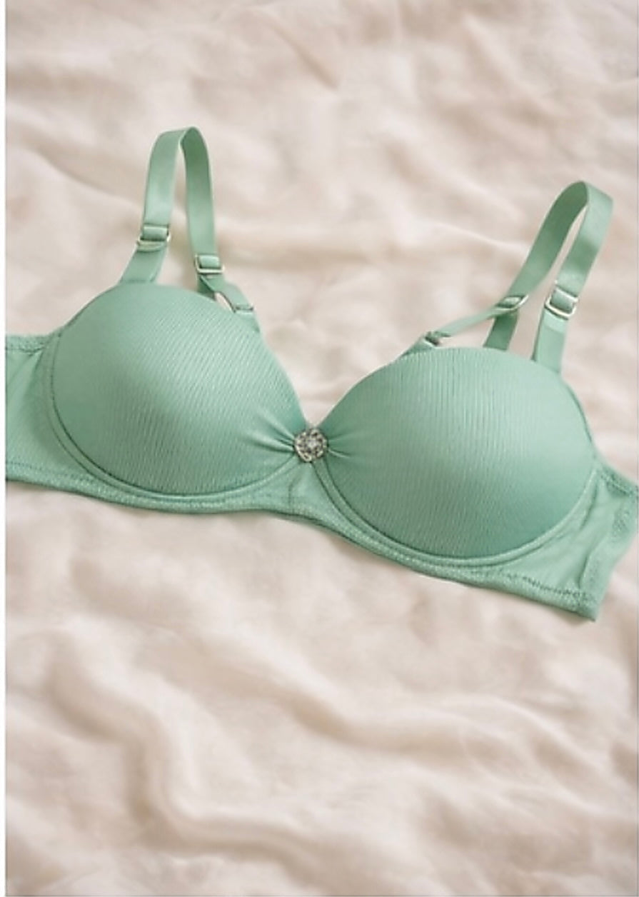 DMORA Ribbed Sculpt Padded Bra