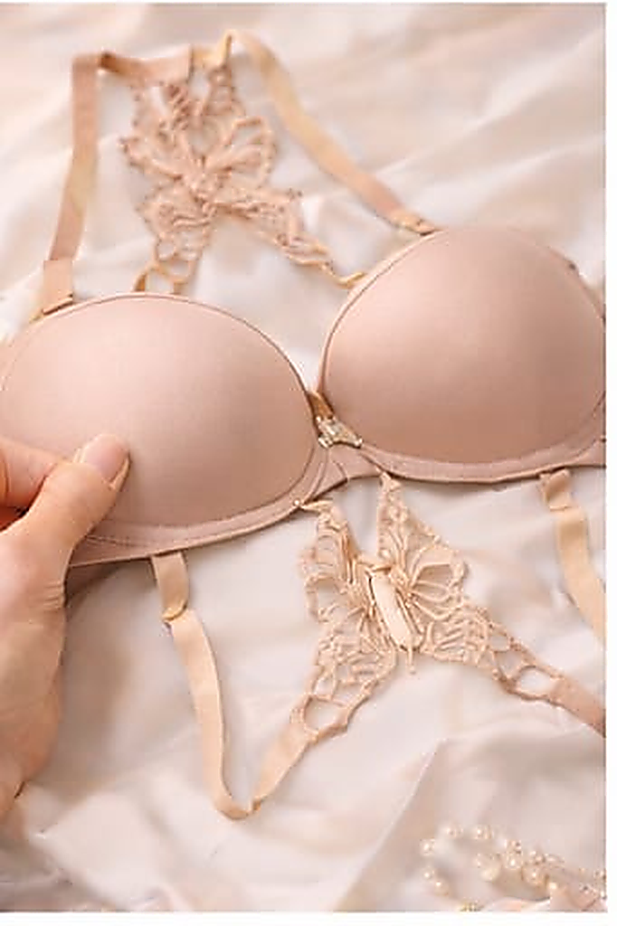 DMORA Butterfly Lace 2-Piece Lingerie Set