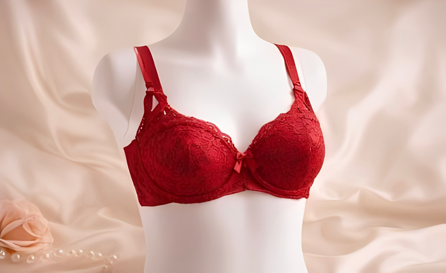 DMORA Elegant Lace Comfort Bra