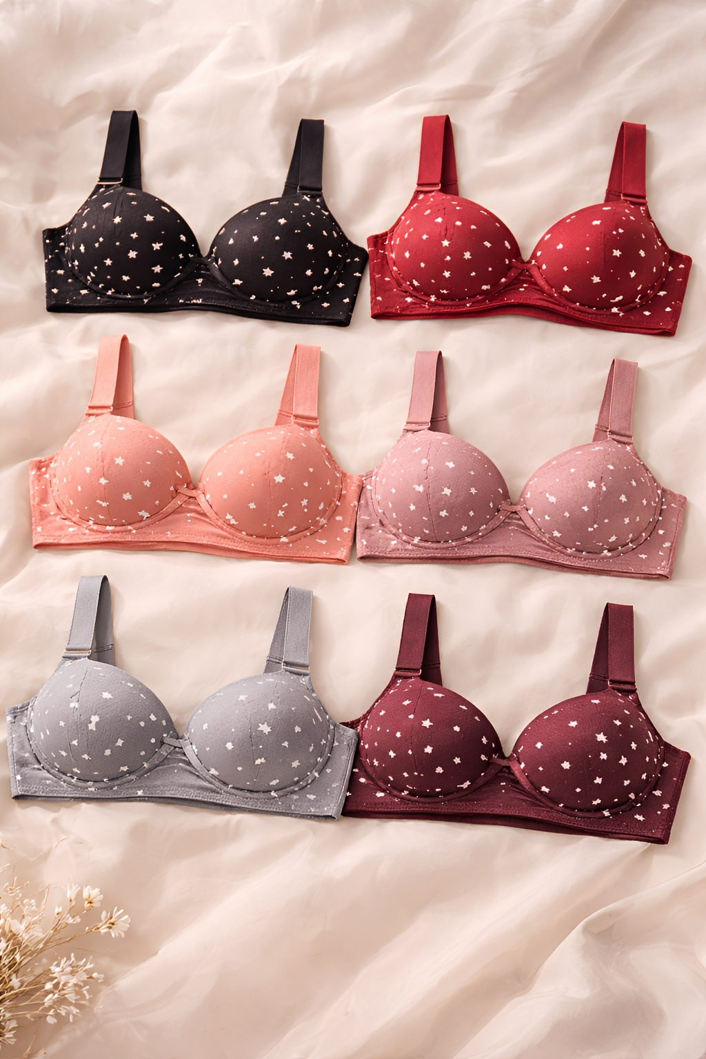 DMORA Star Comfort Padded Bra