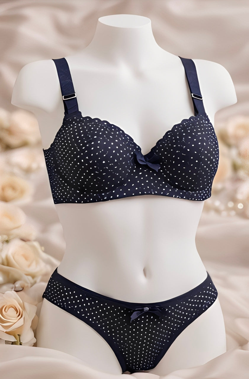 DMORA Polka Charm Lingerie Set