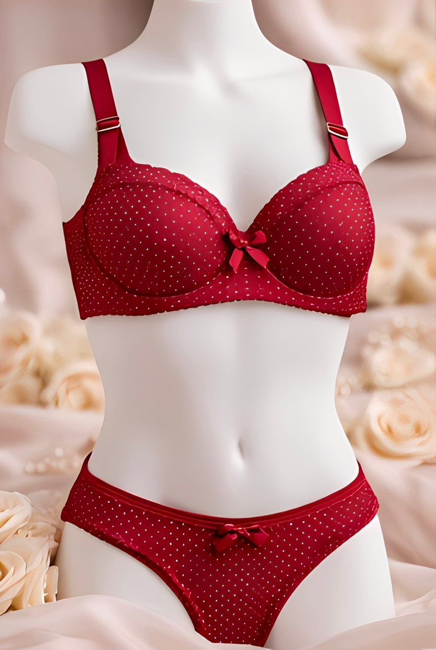 DMORA Polka Charm Lingerie Set