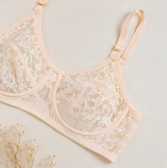 DMORA Floral Lace Comfort Bra