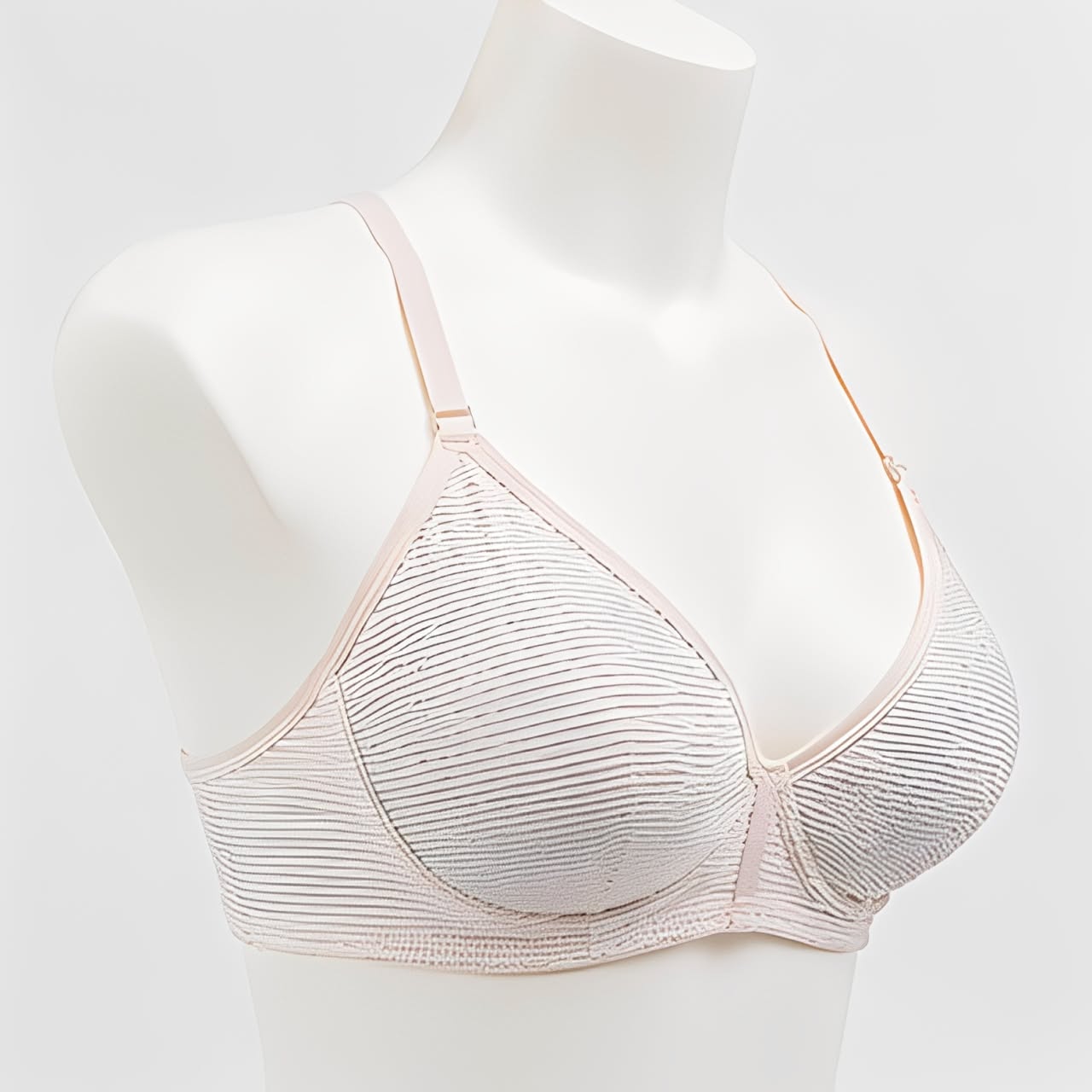 Cotton Bra Design 1 (5 Colours Pink,Blue,Red,Skin,Grey) - My Store 5