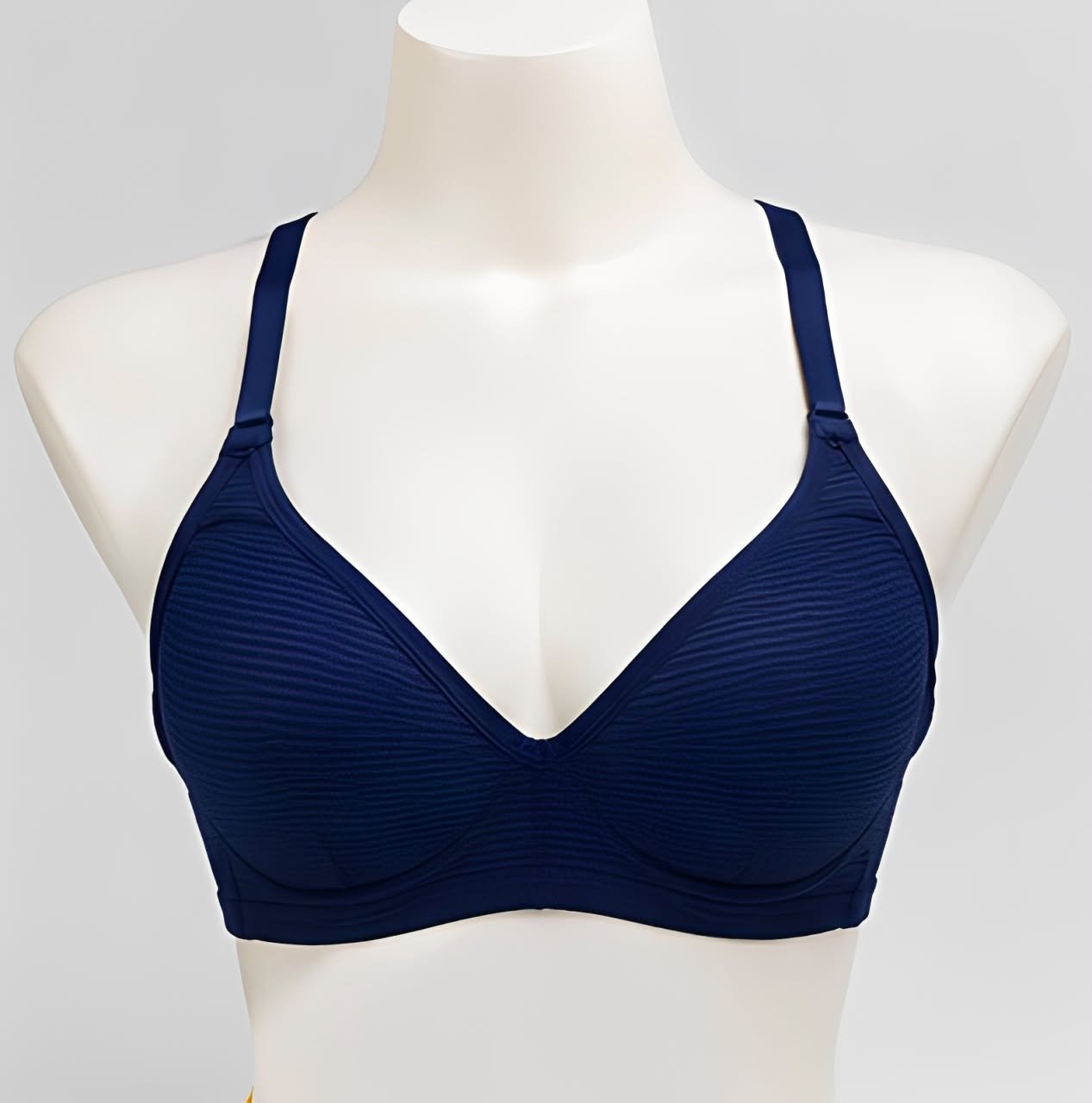 Cotton Bra Design 1 (5 Colours Pink,Blue,Red,Skin,Grey) - My Store 5