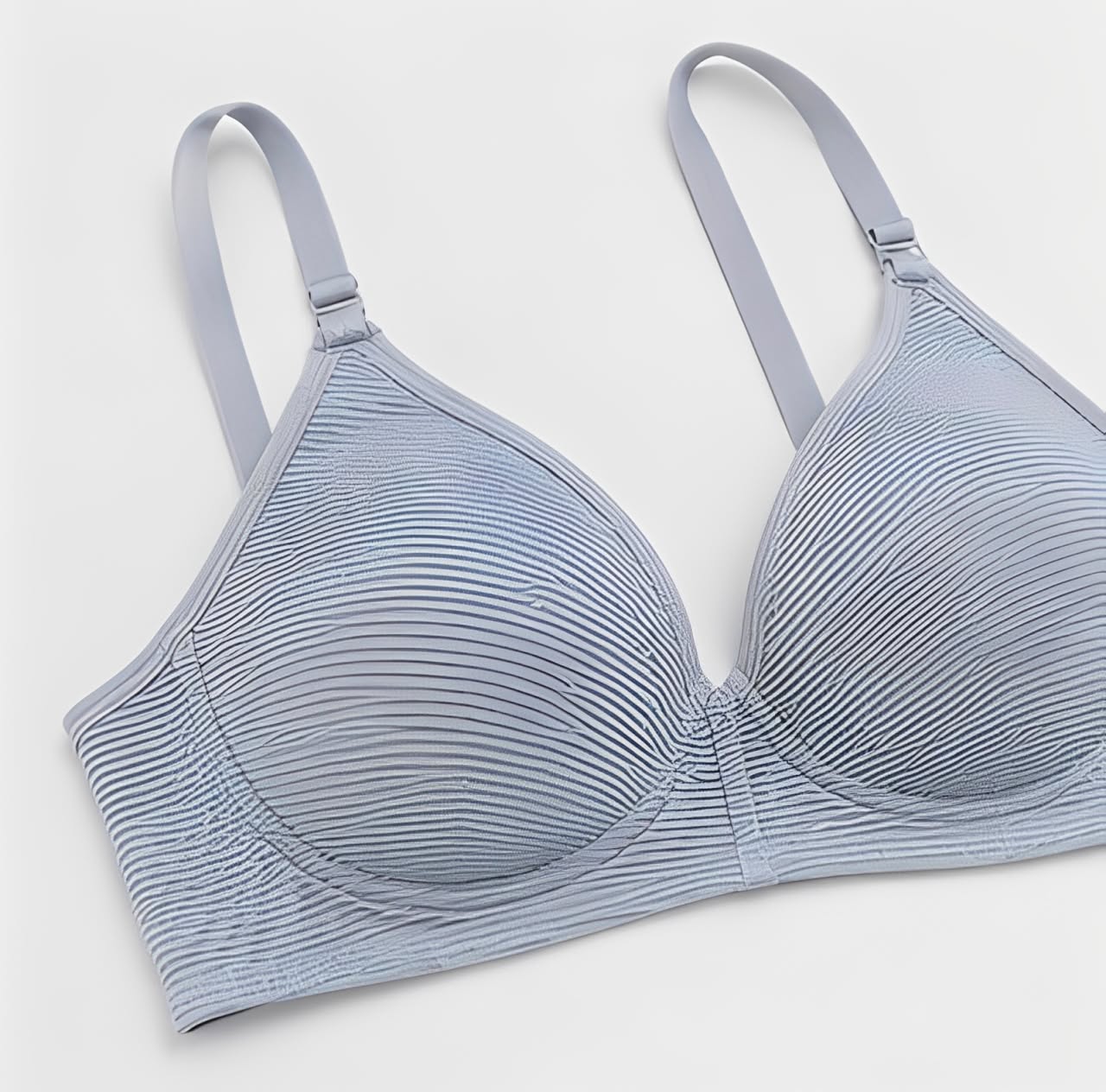 Cotton Bra Design 1 (5 Colours Pink,Blue,Red,Skin,Grey) - My Store 5