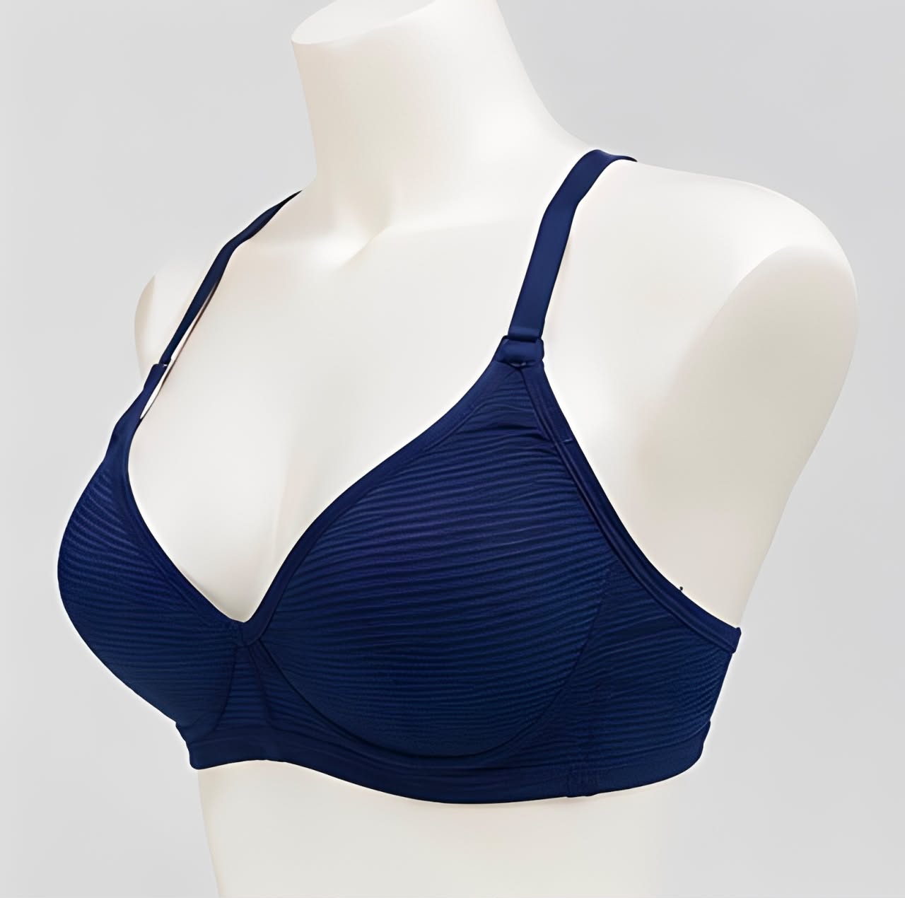 Cotton Bra Design 1 (5 Colours Pink,Blue,Red,Skin,Grey) - My Store 5
