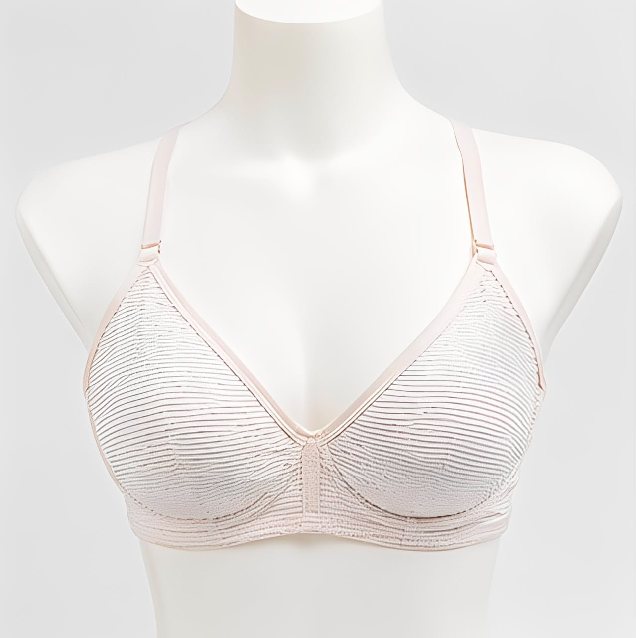 Cotton Bra Design 1 (5 Colours Pink,Blue,Red,Skin,Grey) - My Store 5