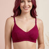 Cotton Bra Design 1 (5 Colours Pink,Blue,Red,Skin,Grey)