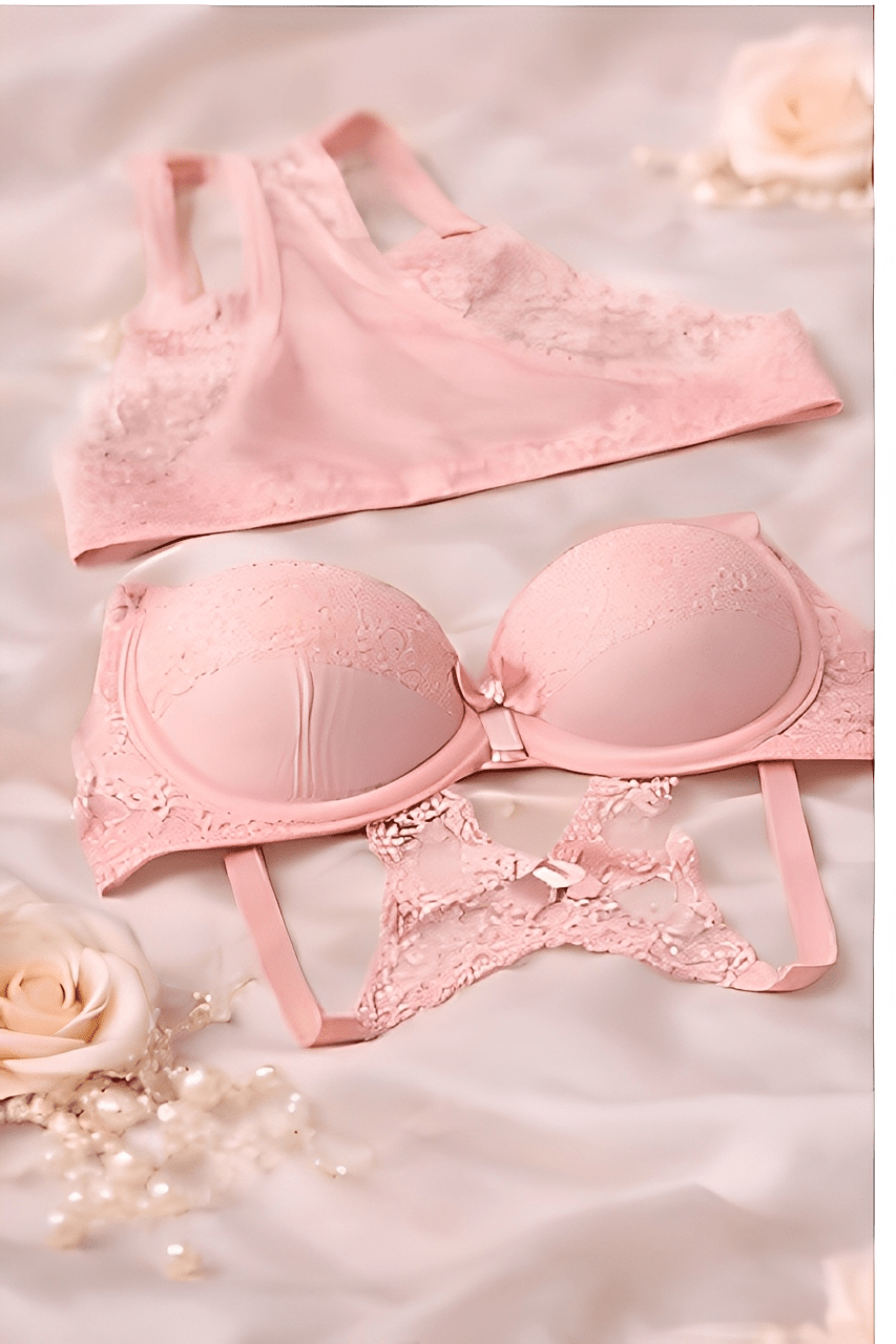 DMORA Butterfly Lace 2-Piece Lingerie Set - My Store 5