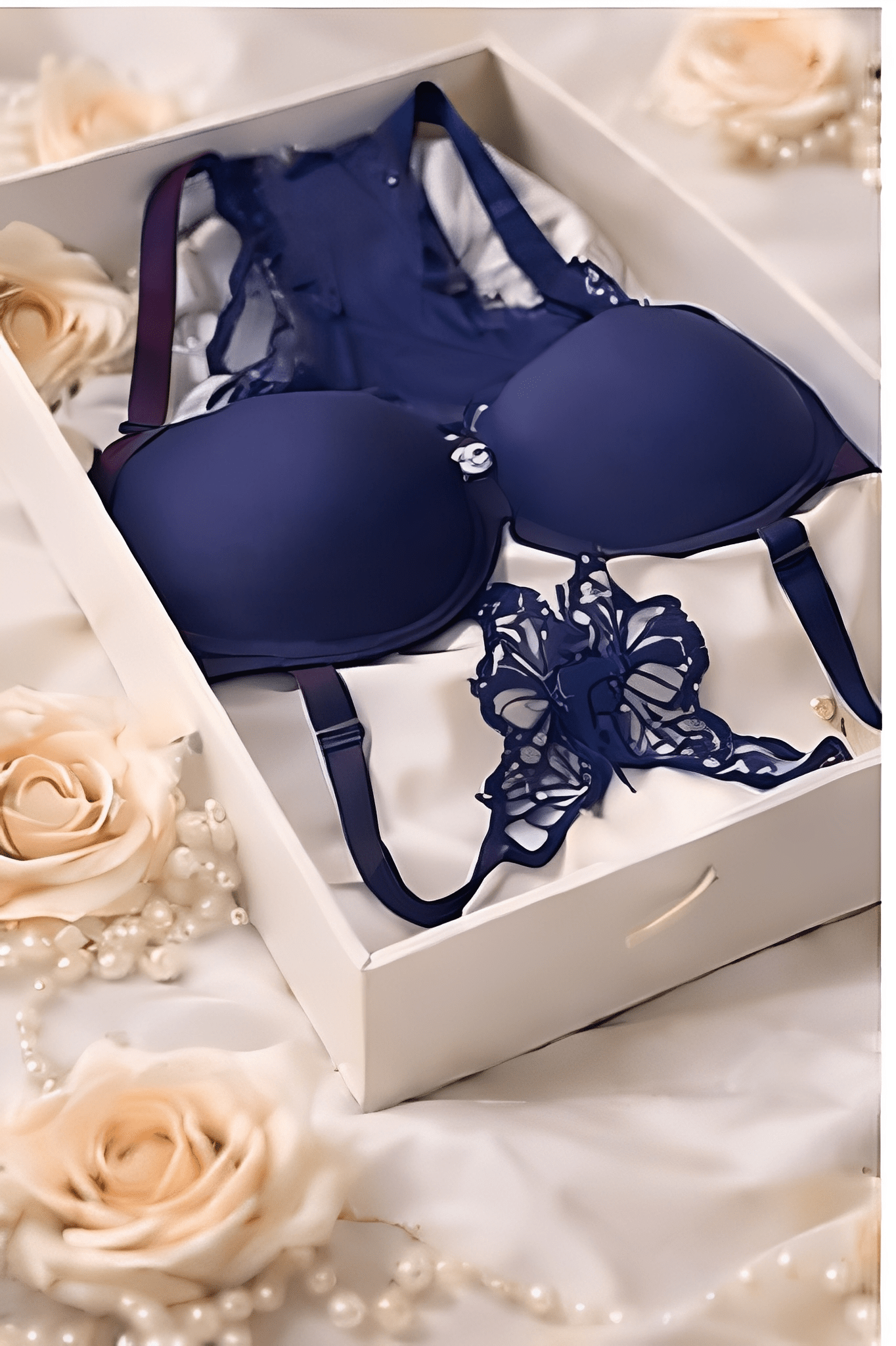 DMORA Butterfly Lace 2-Piece Lingerie Set - My Store 5