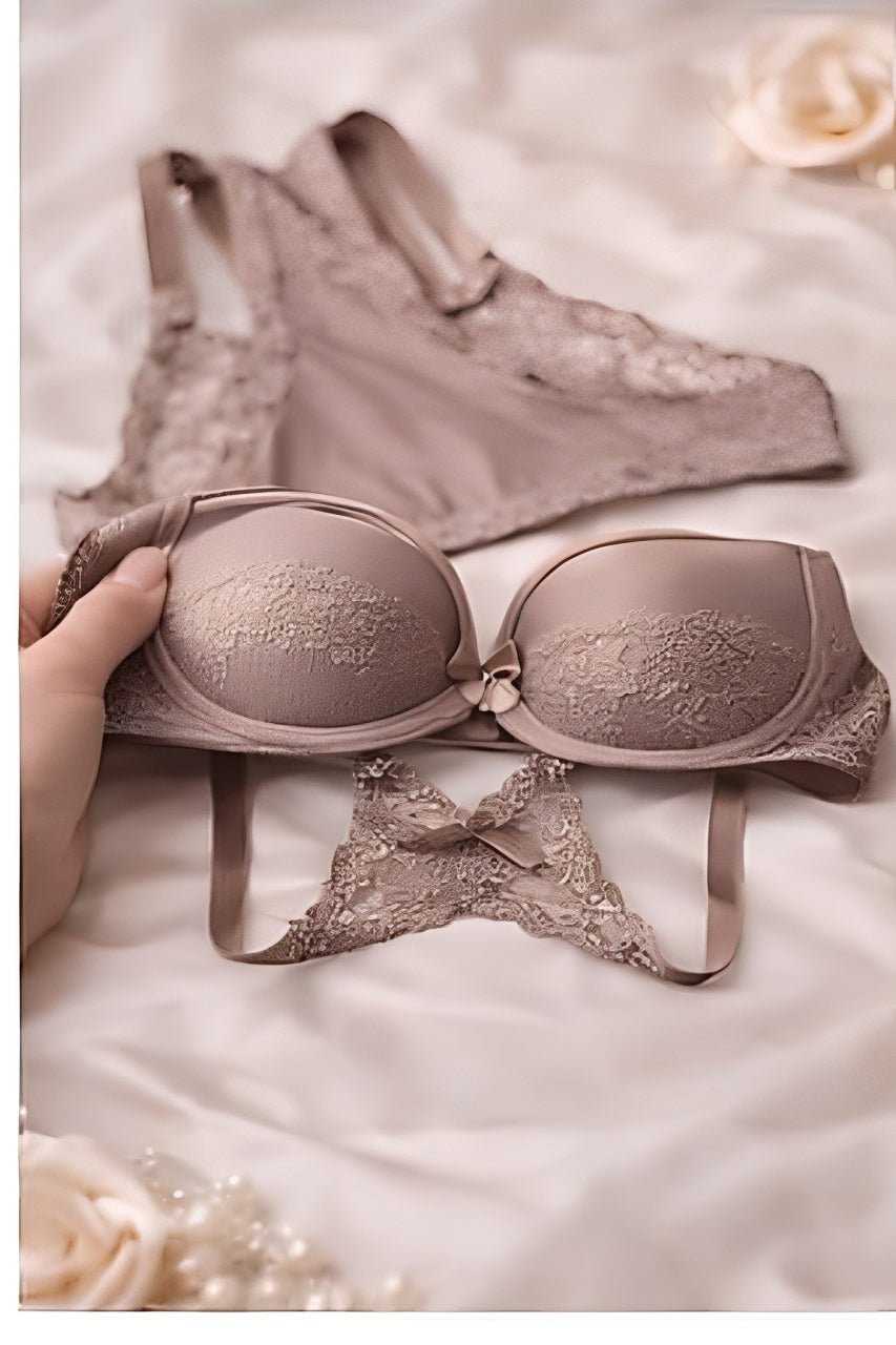 DMORA Butterfly Lace 2-Piece Lingerie Set - My Store 5