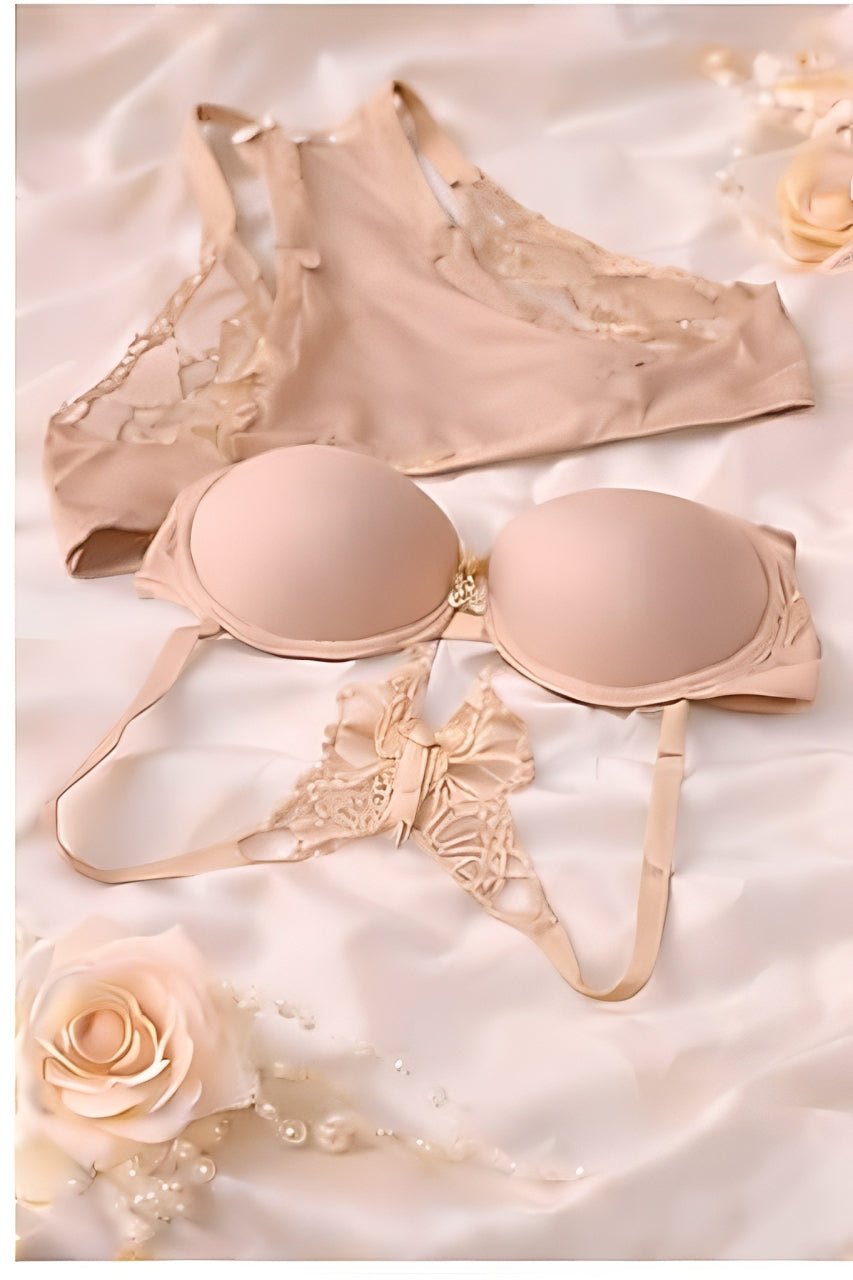 DMORA Butterfly Lace 2-Piece Lingerie Set - My Store 5