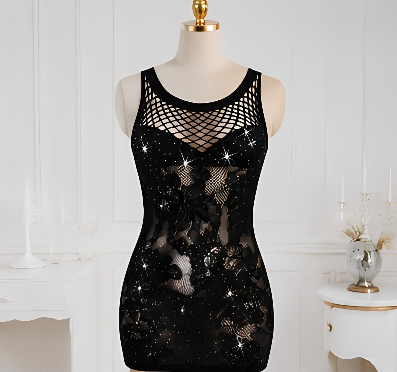 DMORA Diamond Net Bodysuit 2 - My Store 5