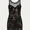DMORA Diamond Net Bodysuit 2