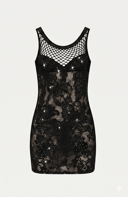 DMORA Diamond Net Bodysuit 2 - My Store 5