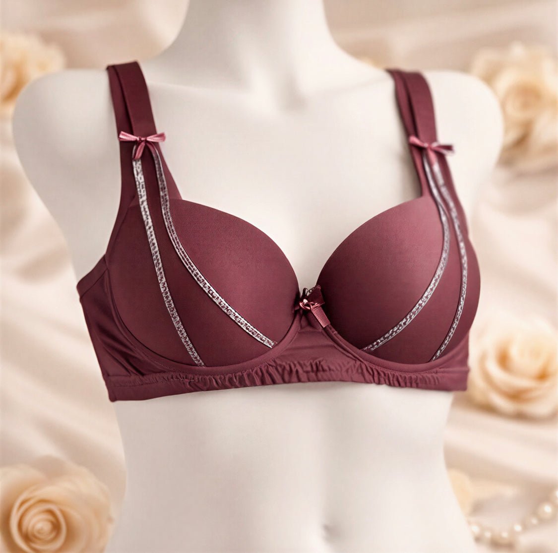 DMORA Elegance Curve Bra & Panty Set - My Store 5