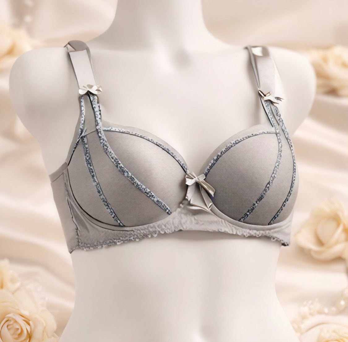 DMORA Elegance Curve Bra & Panty Set - My Store 5