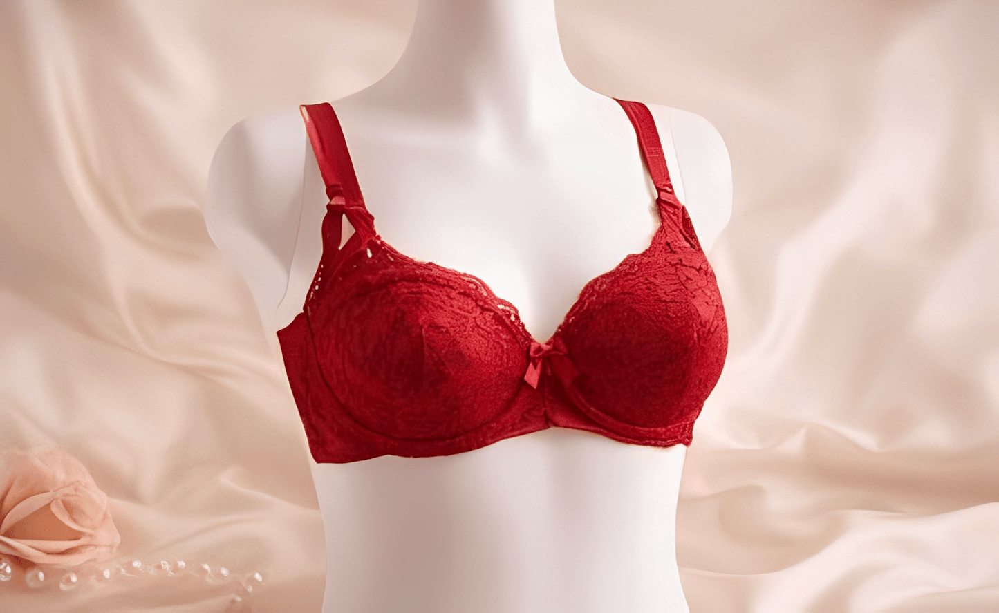 DMORA Elegant Lace Comfort Bra - My Store 5