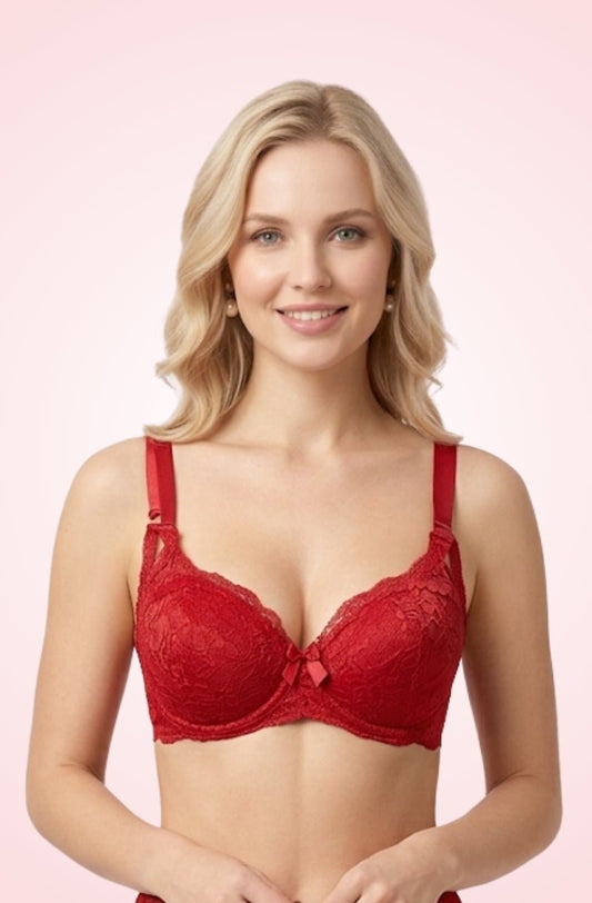 DMORA Elegant Lace Comfort Bra - My Store 5