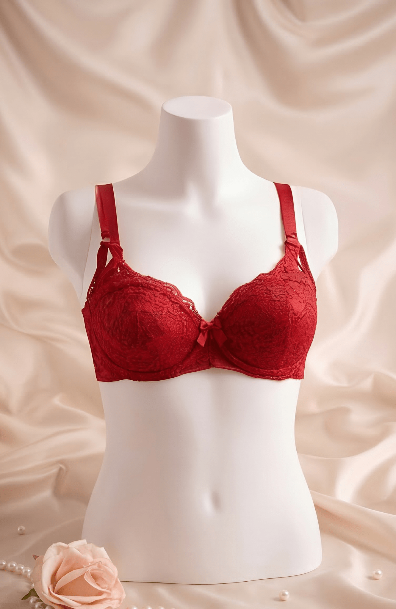 DMORA Elegant Lace Comfort Bra - My Store 5