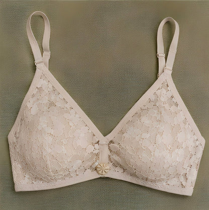 DMORA Fancy Lace Bra Value Pack of 2 – Premium Soft Support Lace Bras for Women - My Store 5