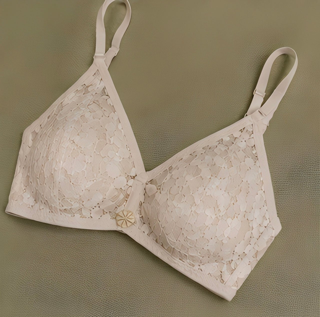 DMORA Fancy Lace Bra Value Pack of 2 – Premium Soft Support Lace Bras for Women - My Store 5