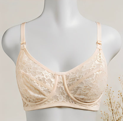 DMORA Fancy Net Lace Bra Value Pack of 2 – Premium Breathable Lace Bras - My Store 5