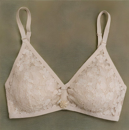 DMORA Floral Lace Comfort Bra - My Store 5