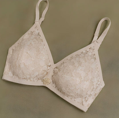 DMORA Floral Lace Comfort Bra - My Store 5