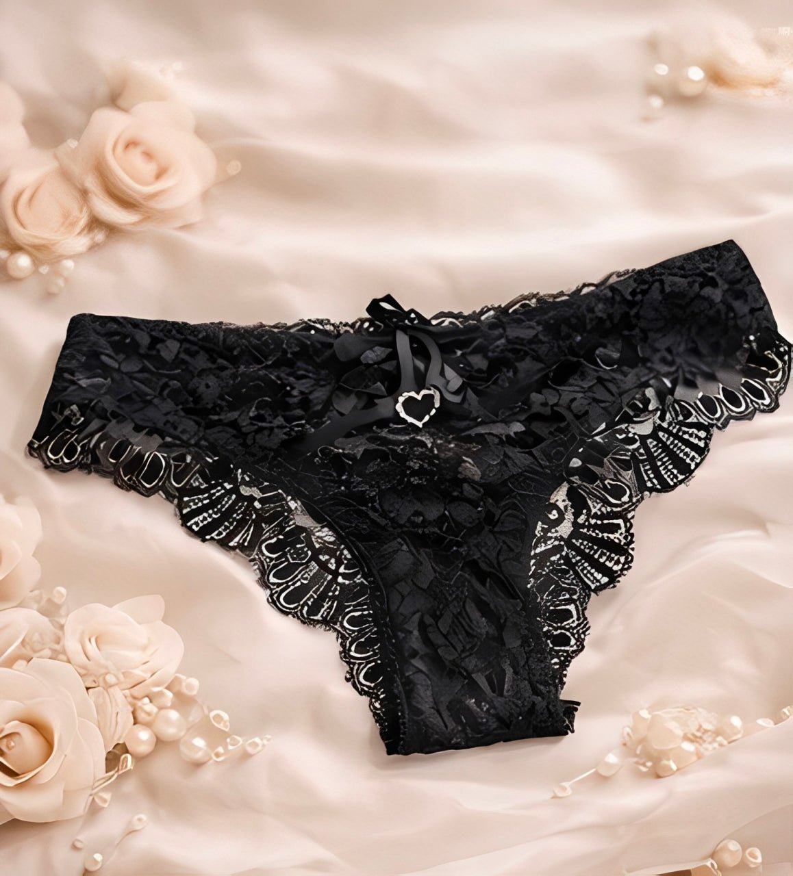 DMORA Heartline Lace Lingerie Set - My Store 5