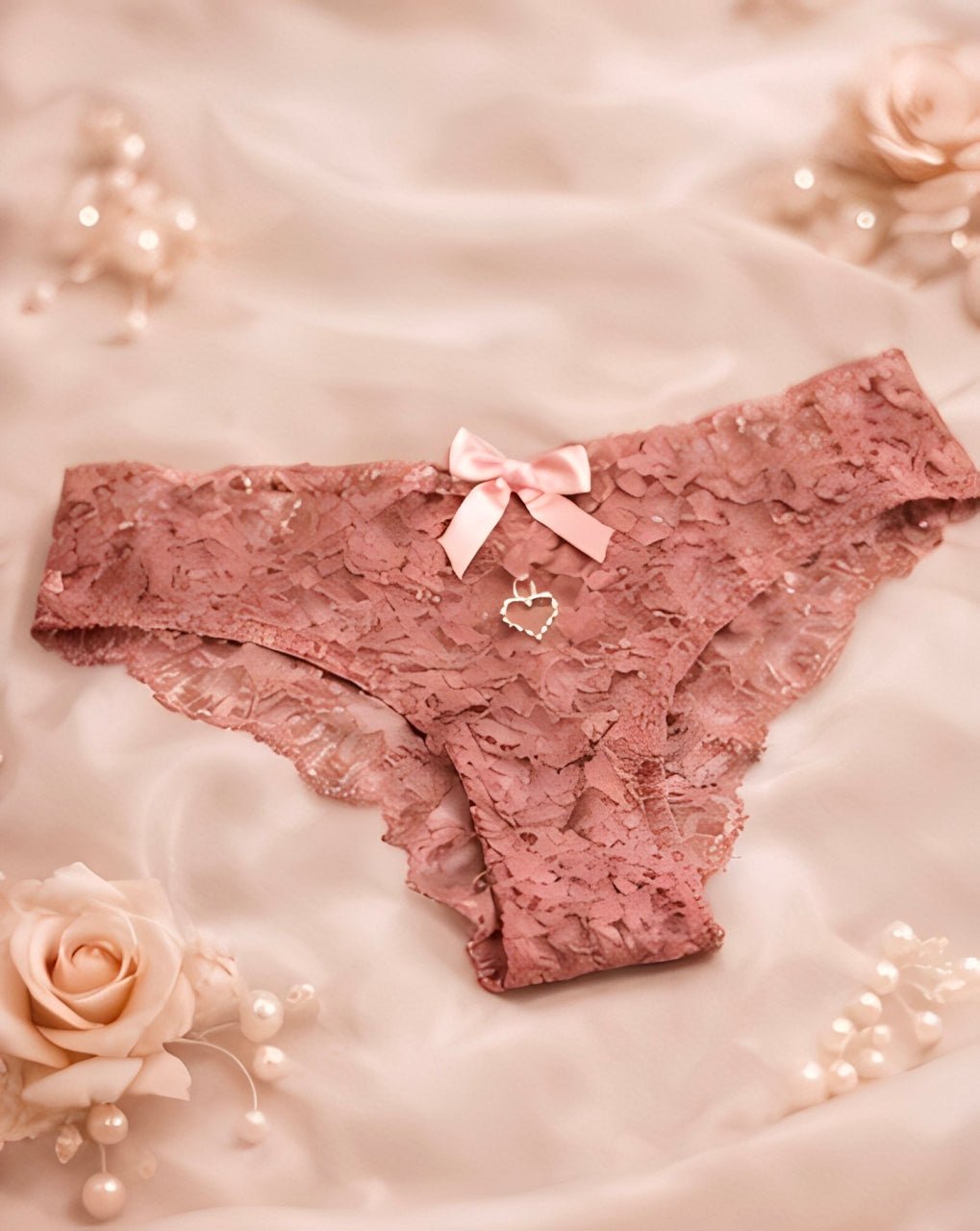 DMORA Heartline Lace Lingerie Set - My Store 5
