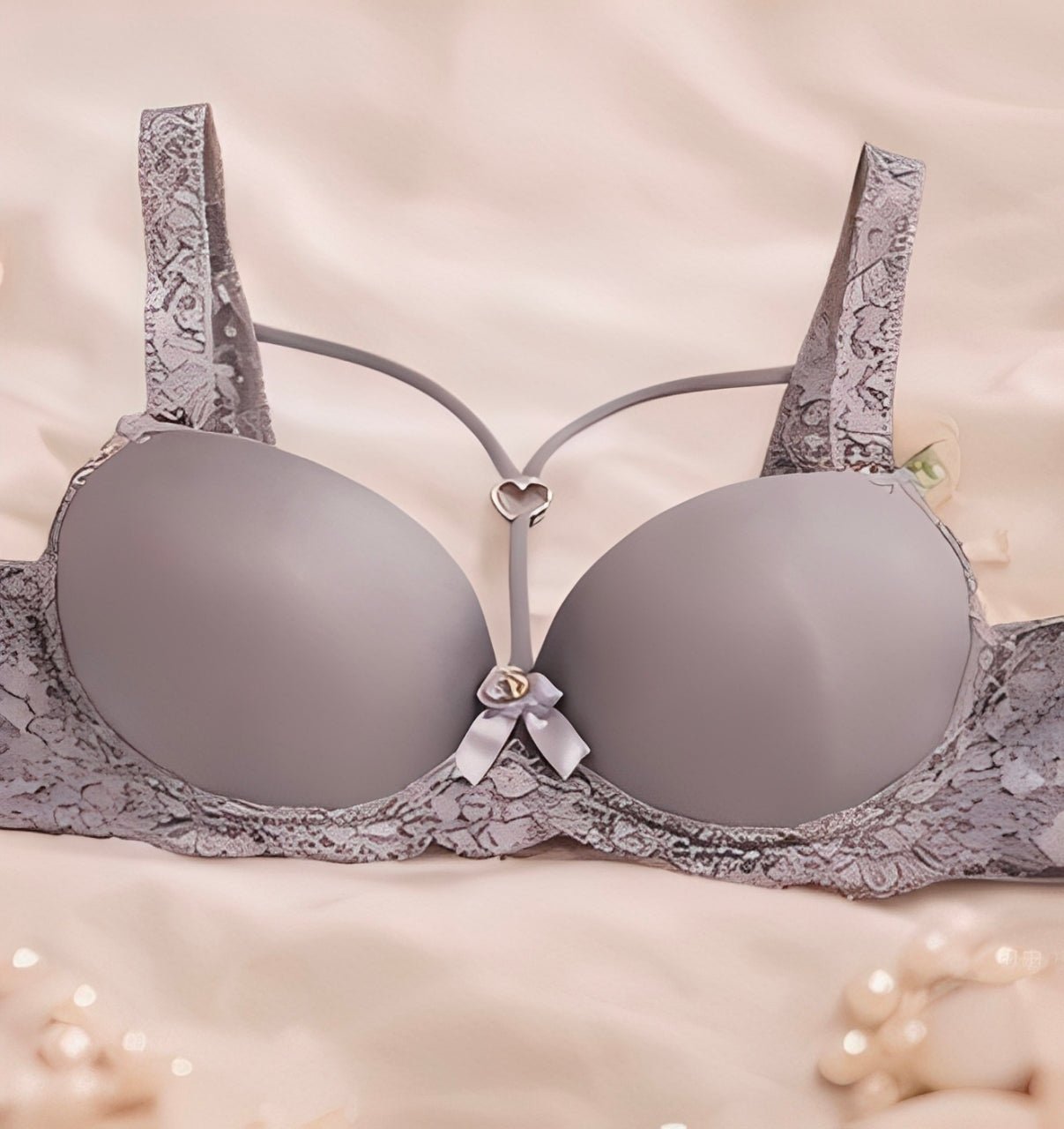 DMORA Heartline Lace Lingerie Set - My Store 5