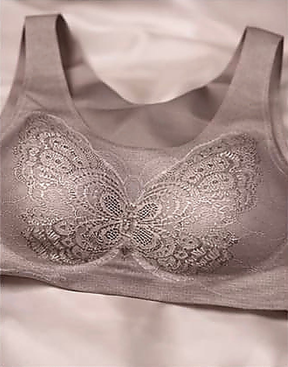 DMORA Lace Comfort Full-Support Bra - My Store 5