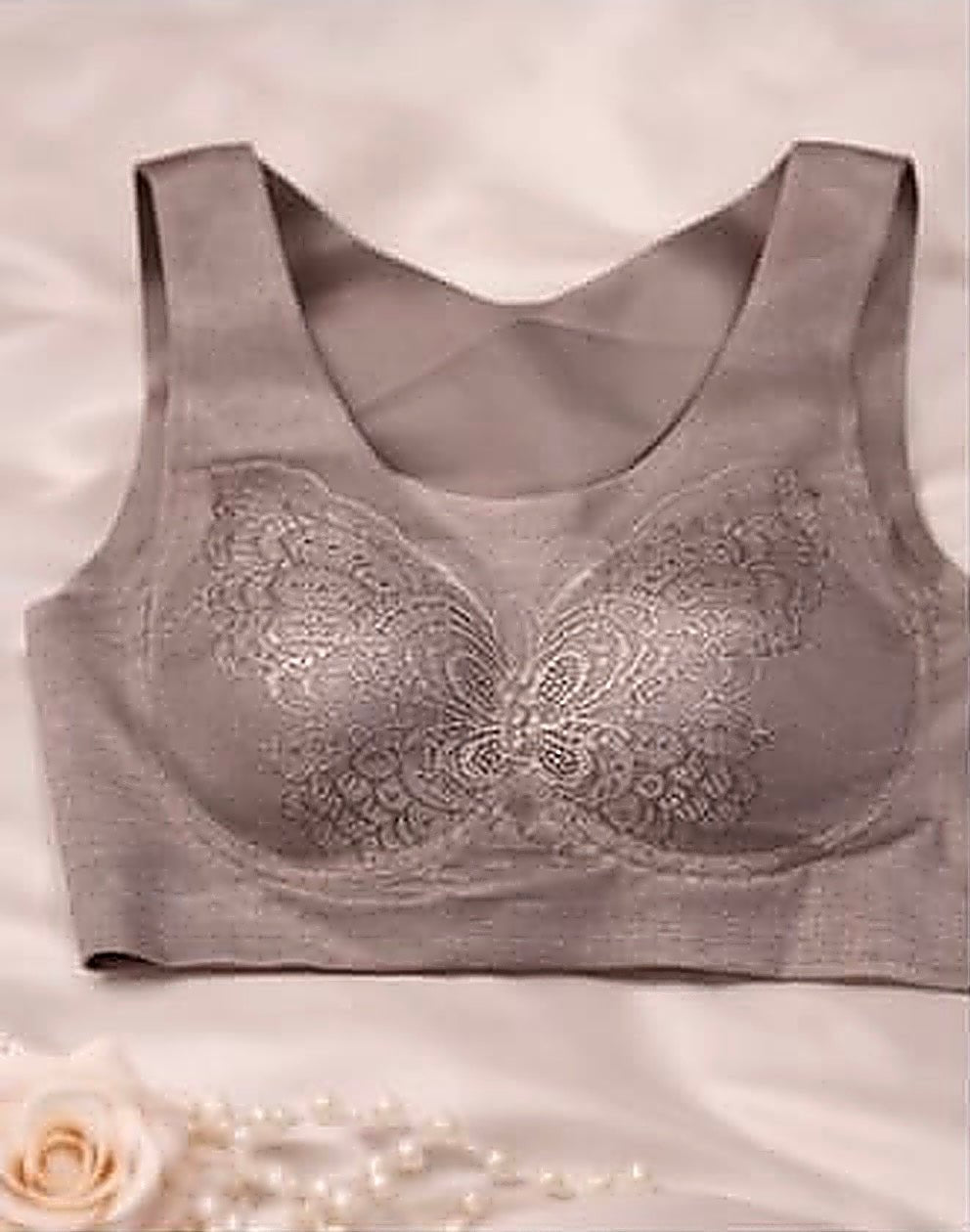 DMORA Lace Comfort Full-Support Bra - My Store 5