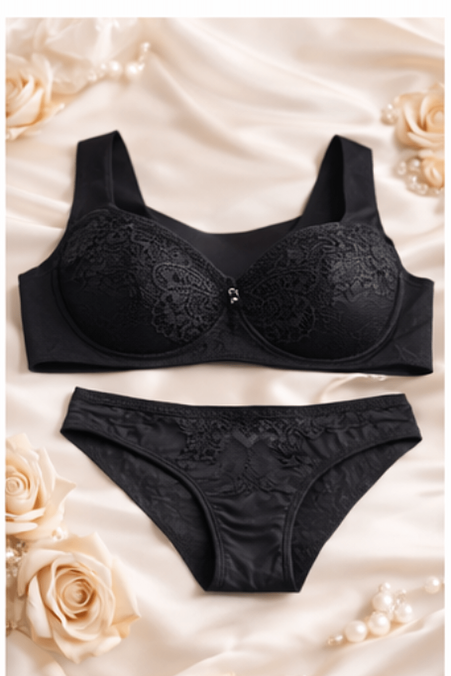 DMORA Lace Comfort Full-Support Bra - My Store 5