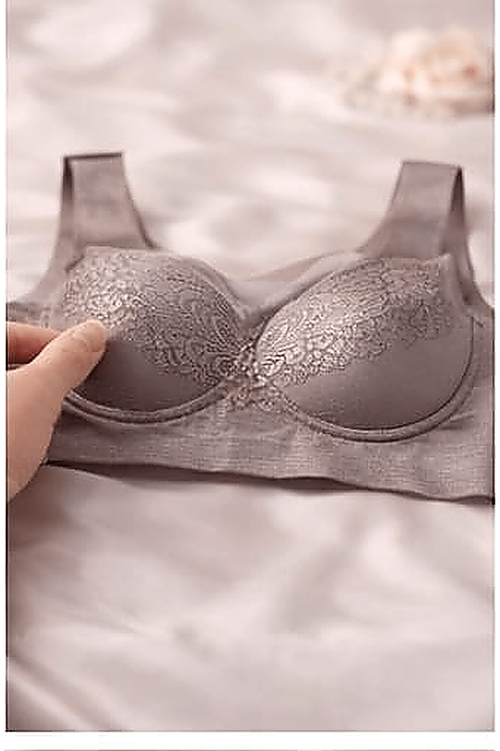 DMORA Lace Comfort Full-Support Bra - My Store 5