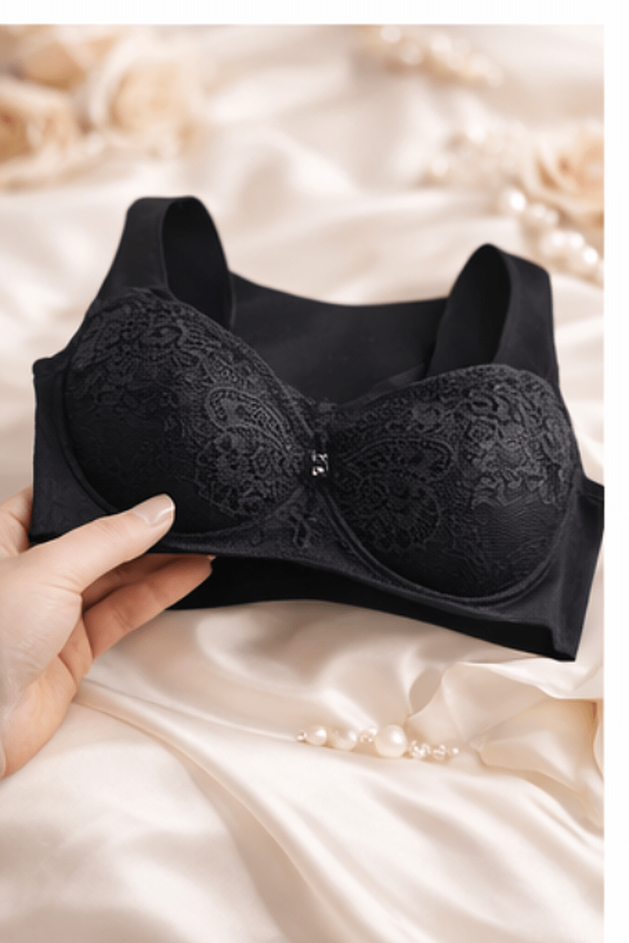 DMORA Lace Comfort Full-Support Bra - My Store 5