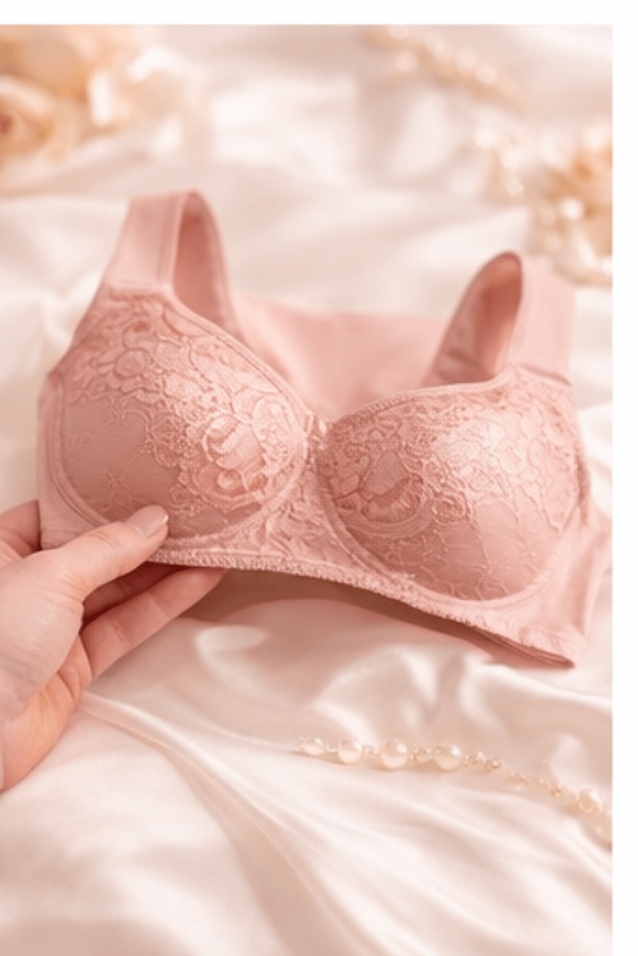 DMORA Lace Comfort Full-Support Bra - My Store 5