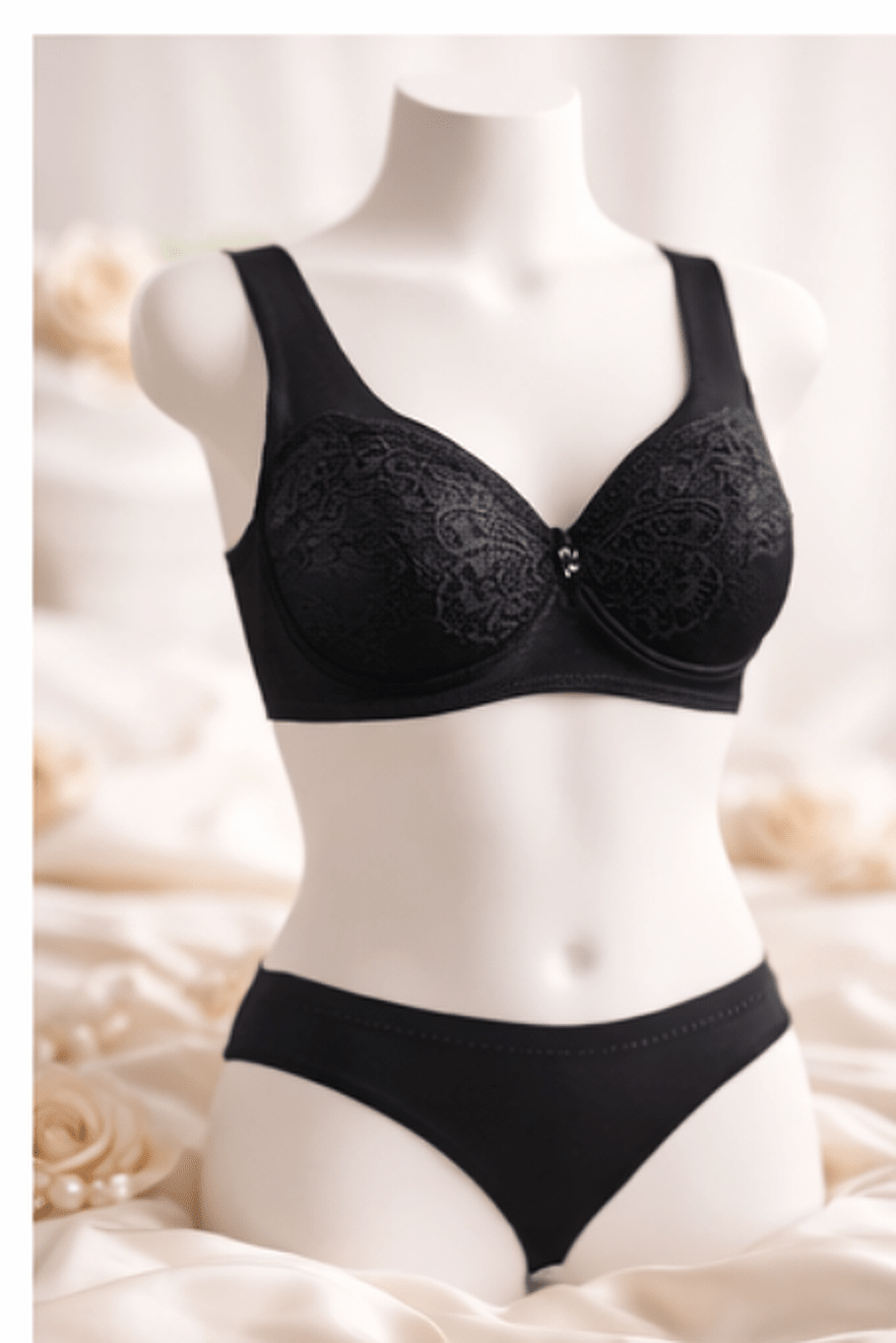 DMORA Lace Comfort Full-Support Bra - My Store 5